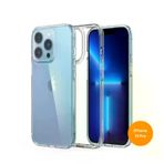 Teknoway iPhone 13 Pro Sararmaz Şeffaf Silikon Kılıf
