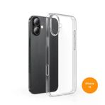 Teknoway iPhone 16 Sararmaz Şeffaf Silikon Kılıf