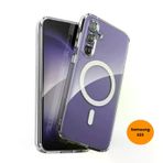 Teknoway Samsung S23 MagShield Şeffaf Magsafe Kılıf