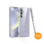 Teknoway Samsung S24 FE Sararmaz Şeffaf Silikon Kılıf