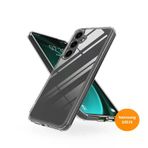 Teknoway Samsung S25 FE Sararmaz Şeffaf Silikon Kılıf