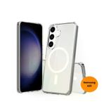 Teknoway Samsung S25 MagShield Şeffaf Magsafe Kılıf