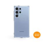 Teknoway Samsung S25 Ultra Sararmaz Şeffaf Silikon Kılıf