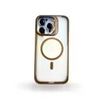 Teknoway Shock Armor iPhone 14 Pro Lens Koruyucu Kahverengi Kılıf