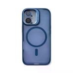 Teknoway Shock Armor iPhone 17 Lens Koruyucu Mavi Kılıf