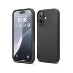 Teknoway Showsol iPhone 16 Siyah Cep Telefonu Kılıfı