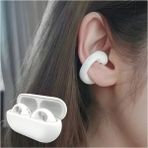 Teknowear Bluetooth Küpe Kulaklık Bluetooth Kulaklık Japon Kablosuz Kulaklık - Mavi