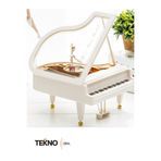 teknozeel Piyano Şeklinde Doğum Günü Hediyesi Balerini Dans Eden Müzik Kutusu