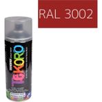 Tekoro Sprey Boya 400 Ml ral-3002-karmin-kirmizi