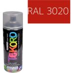 Tekoro Sprey Boya Ral-3020 Trafik Kırmızı 400 Ml - Renkli