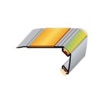 Tekprofil Alüminyum Işıklı Merdiven Profili 78x40mm (35mm Titan Kaydırmaz Bant) BOY3m