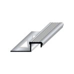 Tekprofil Alüminyum Merdiven Profili 11mm (Seramik Için Merdiven Bur.) Boy 2.7m