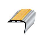Tekprofil Alüminyum Merdiven Profili 45x33.5mm (+Geçme Lastik Fitil) BOY3m