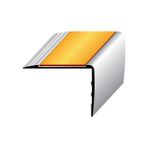 Tekprofil Alüminyum Merdiven Profili 55x40mm (35mm Titan Kaydırmaz Bant) BOY3m