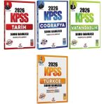 Tekrar Akademi 2026 Kpss Tarih + Coğrafya + Vatandaşlık + Türkçe Soru Bankası 4 Lü Set