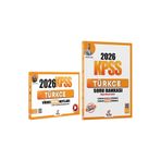 Tekrar Akademi Yayınları Tekrar Akademi 2026 KPSS Türkçe Video Ders Notları + Soru Bankası 2 li Set - Ercenk Ural Tekrar Akad