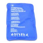 Tekrar kullanılabilir kompres, soğutma ve ısı paketi, jel torba, naylon, kas gevşemesi, ağrı kesici, 19 cm x 12 cm, sıcak soğuk (Cold Cool Pack)