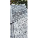 Teks Halı Örtüsü 160X250 cm Çift Yönlü 4 M2 Savan - Gri