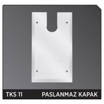 Teksan Tks 01 Cam Kapı Paslanmaz Hidrolik Kapağı