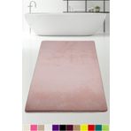Teksev Elite Pudra 150X230 cm Büyük Ebat Peluş Banyo Paspası Kaymaz Pufidik Banyo Halısı