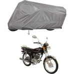 Teksin Asya AS 125 A+ Kalite Gri Motosiklet Brandası