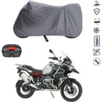 Teksin BMW R1200 GS 4 Mevsim Çantalı Su Geçirmez Adventure Motosiklet Brandası