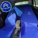 Teksin Citroen C2 Oto Koltuk Servis Kılıfı Mavi Likralı Esnek Tüm Araç Modellerine Uygun Universal - Koltuk Kılıfı