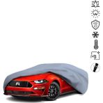 Teksin Ford Mustang 6 Araba Brandası Su Geçirmez Miflonlu 4 Mevsim Kullanıma Uygun