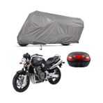 Teksin Honda CB 900 Hornet Arka Çanta Uyumlu Motosiklet Brandası