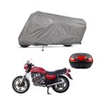 Teksin Honda CX 500 Arka Çanta Uyumlu Motosiklet Brandasısı