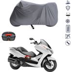 Teksin Honda NSS250 (Forza 250) Çantalı Motosiklet Brandası 4 Mevsim Su Geçirmez Motor Brandası