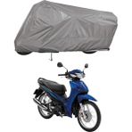 Teksin Honda Wave A+ Kalite Gri Motosiklet Brandası