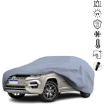 Teksin Jeep Commander (2021-) Araba Brandası Miflonlu 4 Mevsim Oto Branda - Suya Dayanıklı - Gri