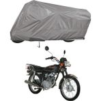 Teksin Kanuni Breton 125 A+ Kalite Gri Motosiklet Brandası