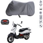 Teksin Kanuni Hussar 125 Çantalı Motosiklet Brandası 4 Mevsim Su Geçirmez Motor Brandası