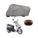 Teksin Kanuni RS 125 Arka Çanta Uyumlu Motosiklet Brandasısı