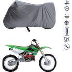 Teksin Kawasaki KX 85 4 Mevsim Çantalı Su Geçirmez Motosiklet Brandası