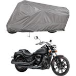 Teksin Kawasaki VN 900 Custom Special A+ Kalite Gri Motosiklet Brandası
