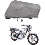 Teksin Kuba CG 100_KM 125-6 A+ Kalite Gri Motosiklet Brandası