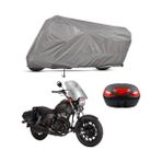 Teksin Kuba Superlight 200 Arka Çanta Uyumlu Motosiklet Brandası