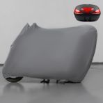 Teksin Kymco Dink 200I Çantalı Gri Kumaş Motosiklet Branda Motor Penye Branda