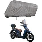 Teksin Kymco People 125 A+ Kalite Gri Motosiklet Brandası