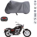 Teksin Kymco Venox 250 Çantalı Motosiklet Branda Su Geçirmez Topcase Uyumlu Motor Branda