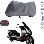 Teksin Mondial 250 Jet Çantalı Motosiklet Branda Su Geçirmez Topcase Uyumlu Motor Branda