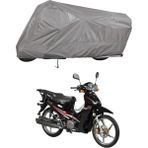 Teksin Motoran Torro LX 100 A+ Kalite Gri Motosiklet Brandası