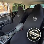 Teksin Nissan Juke Oto Koltuk Servis Kılıfı Siyah Likralı Esnek Tüm Araç Modellerine Uygun Universal - Koltuk Kılıfı