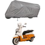 Teksin Peugeot Django 150 Arka Çanta Uyumlu A+ Kalite Gri Motosiklet Brandası