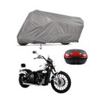 Teksin Regal Raptor DD 250E-10 Arka Çanta Uyumlu Motosiklet Brandası