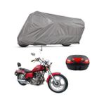Teksin Regal Raptor DD 250E-9 Arka Çanta Uyumlu Motosiklet Brandası