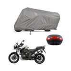 Teksin Triumph Tiger Explorer XCX Arka Çanta Uyumlu Motosiklet Brandası
